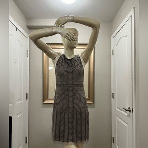 Adrianna Papell Women's Beaded Short Cocktail Dress NEVER WORN (size 4)